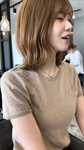 ミディアム カラー HELIM所属・🍀石川尚之🍀 HELIMのヘアスタイル