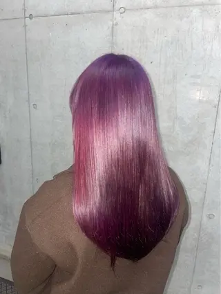 カラー zest/bis Rin ʚ🎀ɞのヘアスタイル