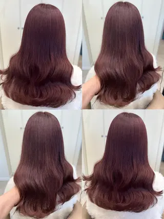 ロング カラー ブリーチなしWカラー 🎀韓国ヘア/amiのヘアスタイル