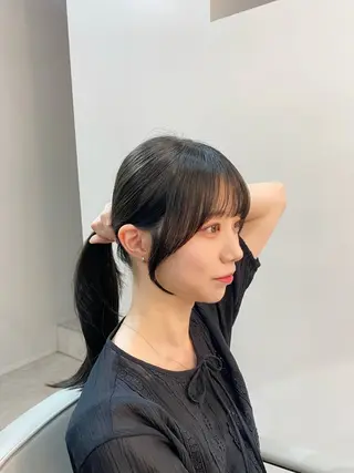 セミロング 柏駅前/ 髪質改善/ イルミナ/ 半個室のヘアスタイル
