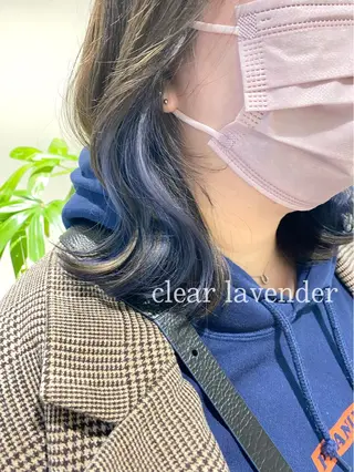 ミディアム カラー clomus所属・YUKA艶髪 🌸寛ぎ部屋のヘアスタイル