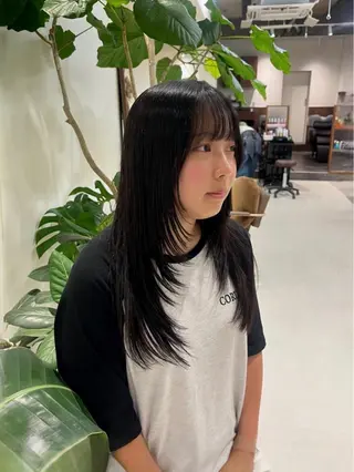 ロング アレンジ/レトロパー マ/眉/atsumiのヘアスタイル