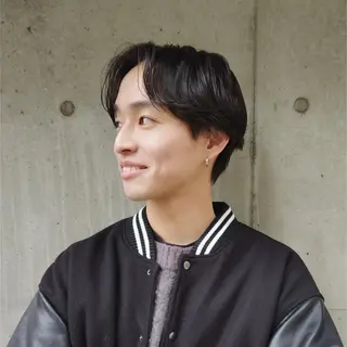 ショート パーマ メンズ さくらば ここのヘアスタイル