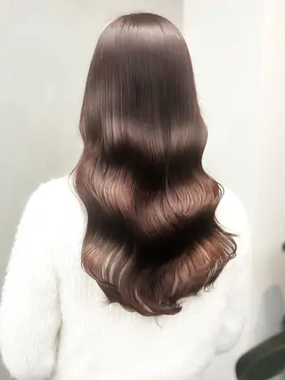 ロング カラー HAIR&MAKE EARTH湘南台所属・三谷 朋世のヘアスタイル