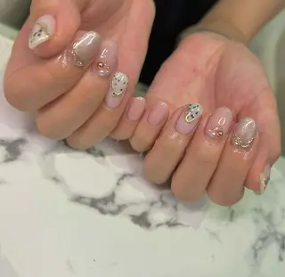 カラー ネイル onnail mikoのネイルデザイン