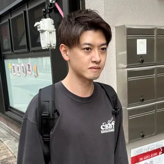 メンズ 金田 法子のヘアスタイル
