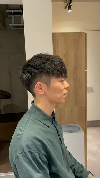 メンズ 葉月/ボブ/ 透明感カラー／中目黒のヘアスタイル