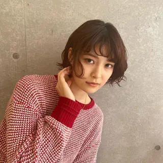 ショート 🧸レイヤーカット 🤎店長anju🪽のヘアスタイル