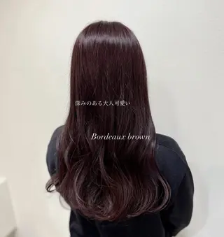 ロング カラー 透明感カラー／ 艶感カラー／RAMUのヘアスタイル