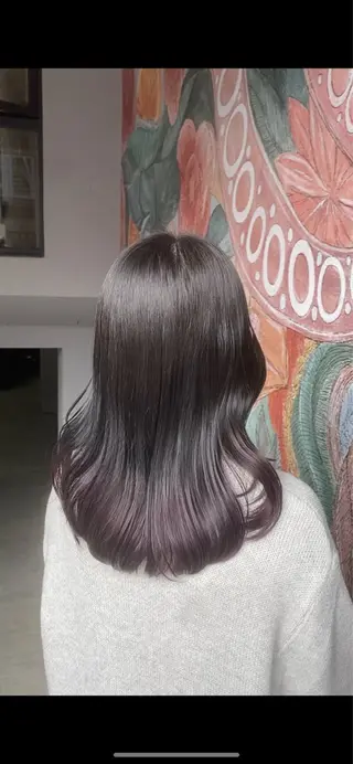 ミディアム カラー 山本 嵩馬のヘアスタイル
