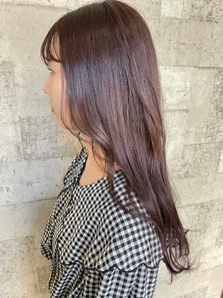 ロング 🫧レイナ 🫧 透明感カラー🫧のヘアスタイル