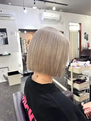 ショート カラー 美容学校2年生限定 muscali💓のヘアスタイル