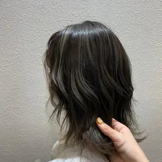 カラー 藤森結子/韓国ヘア/ パーソナルカラー診断のヘアスタイル