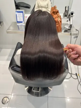 セミロング SUNVALLEY所属・表参道美容師 ぶんじのヘアスタイル