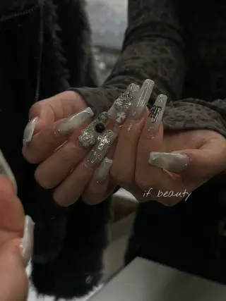 ネイル if Hair＆Nail Salon所属・IKA /海外ネイル /個性派/ワンホンのネイルデザイン