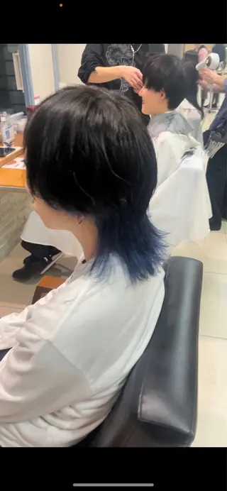 カラー メンズ CINQ ドリームプラザ店所属・竹内 仁のヘアスタイル