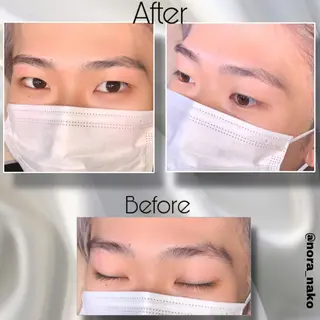 アイブロウ NORAアイラッシュ 🩵NANAKOのマツエク・マツパデザイン