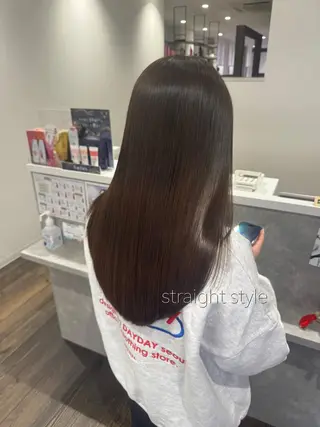 セミロング 指名支持率NO.1 スタイリストのヘアスタイル