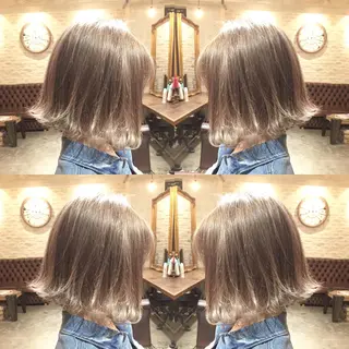 ミディアム カラー Salon de MiLK所属・露木 啓介のヘアスタイル