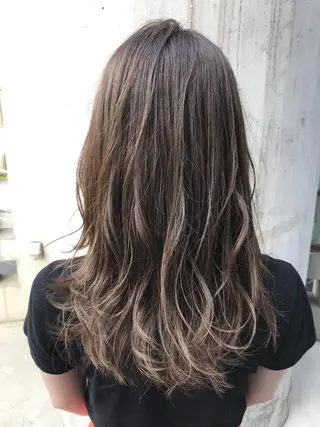 セミロング カラー Leverage所属・【店長】外国人風 メンズヘア尾上雄輝のヘアスタイル