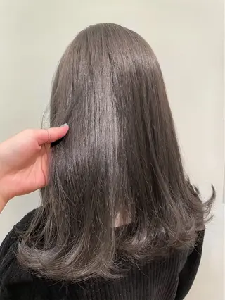 ミディアム カラー 🦋ボブ・ハイライト /Kotoko🦋のヘアスタイル