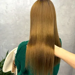 ロング パーマ NUMBER_ ユイナのヘアスタイル