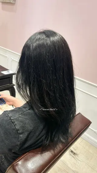 ロング カラー 🌱なゆみ🌱透明感 /ナチュラル/高宮のヘアスタイル