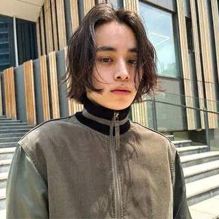 ミディアム パーマ メンズ ◽️モードヘア◽️ SHOUTOのヘアスタイル