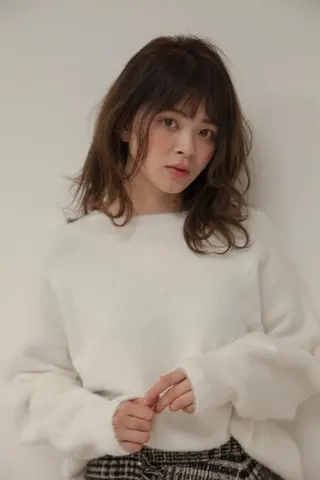 ミディアム 美髪形成!色素改善! 秋田 和輝のヘアスタイル