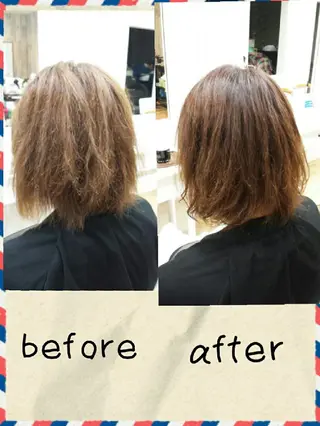 ミディアム Ｒｅｃｉｅｌ(ﾚｼｪﾙ)　岐阜店所属・レシェル岐阜 中谷のヘアスタイル