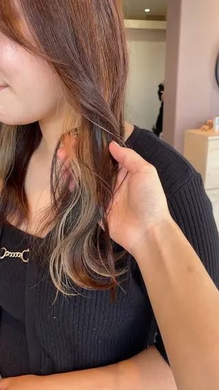 ロング カラー 岐阜/各務原 スタイリスト🎀のヘアスタイル