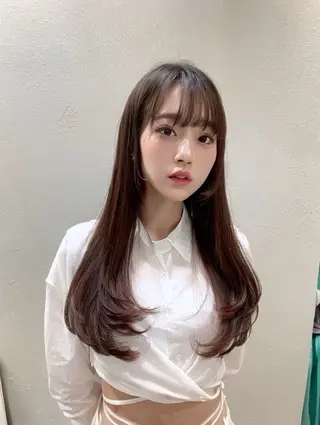 ロング レイヤー/髪質改善/ 美髪矯正/手塚凌のヘアスタイル