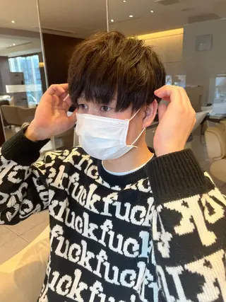 メンズ noé所属・HINA/栄/ボブ/ ボブパーマ/インナーのヘアスタイル