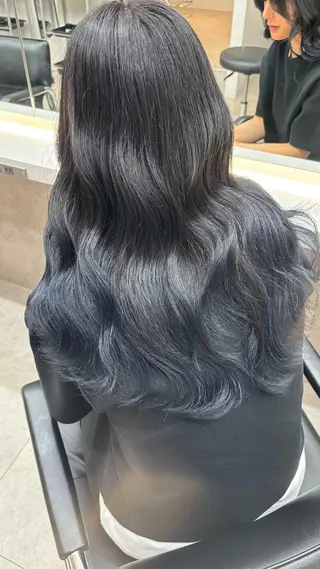 ロング 坂口 誠弥のヘアスタイル