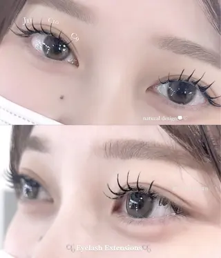 マツエク・マツパ ViSEO Noaのマツエク・マツパデザイン