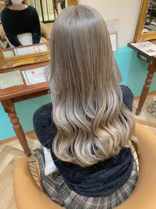 ロング カラー 💎巻ける縮毛矯正/ 艶髪💎石渕智也のヘアスタイル