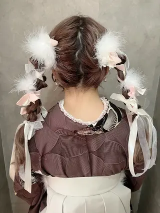 ヘアアレンジ 大人可愛いヘアメイク 💋🧚‍♀️しずかのヘアスタイル