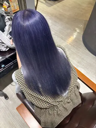 ロング ニュアンスカラー 川野莉空のヘアスタイル