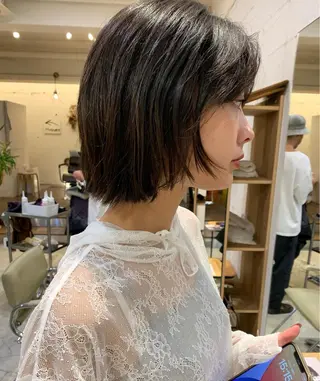 ミディアム パーマ 【takk】 ナカヤママサヨシのヘアスタイル