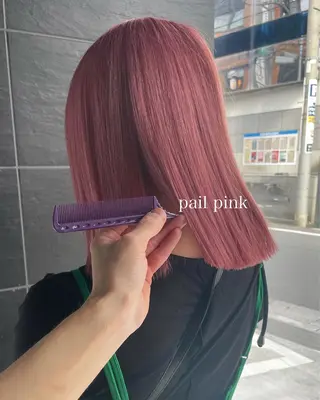 ショート カラー ヒカ/外国人風 デザインカラーのヘアスタイル