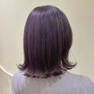 ミディアム カラー YUMEKA🩶 /パーマ🌀のヘアスタイル