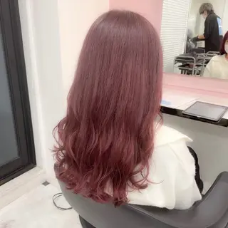 ロング カラー girlyトレンド ヘア🎀🩰ハルナのヘアスタイル
