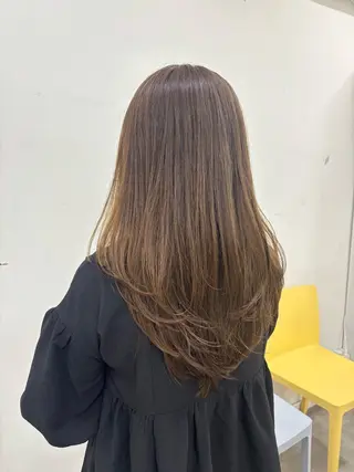 ロング カラー 🫧似合わせヘア🫧 天王寺．阿倍野🌈のヘアスタイル