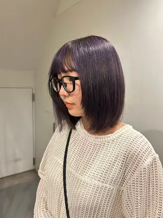 ショート hen所属・心斎橋/レイヤー/ ブリーチ/モエのヘアスタイル