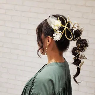 ヘアアレンジ EARTH 池田　雄太のヘアスタイル