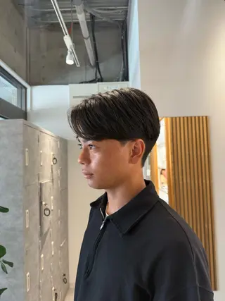 メンズ デザインカットカラー /🍓MITO🍓のヘアスタイル