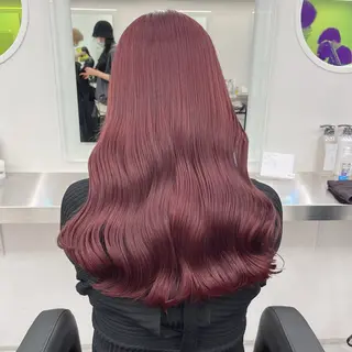 ロング カラー ヘアアレンジ メンズ 🫧‪🎀うる艶暖色 🏹Nanako🎀のヘアスタイル