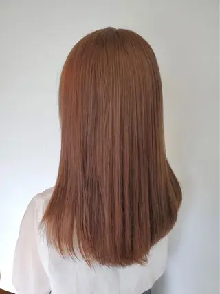 ロング カラー カコ/レイヤーカット ヘアアレンジのヘアスタイル