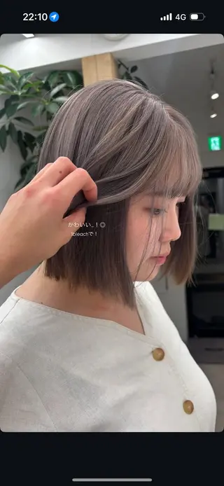 カラー miyu / 透明感カラーのヘアスタイル
