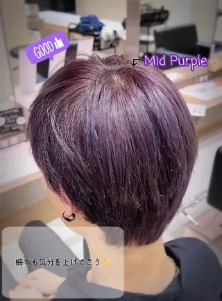 カラー 山下 桜華のヘアスタイル